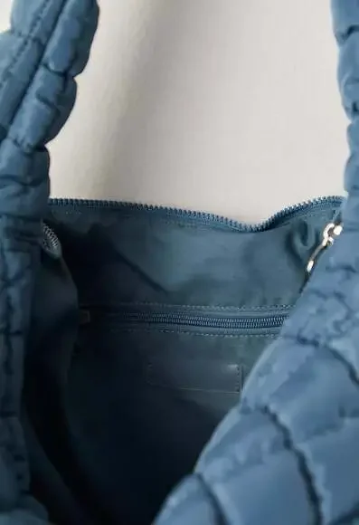 Free People Quilted Carryall Bag in Skyline (CURRENT)($78) - Picture 3 of 9